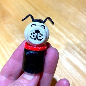 Fisher Price Vintage Little People Dog (wooden)